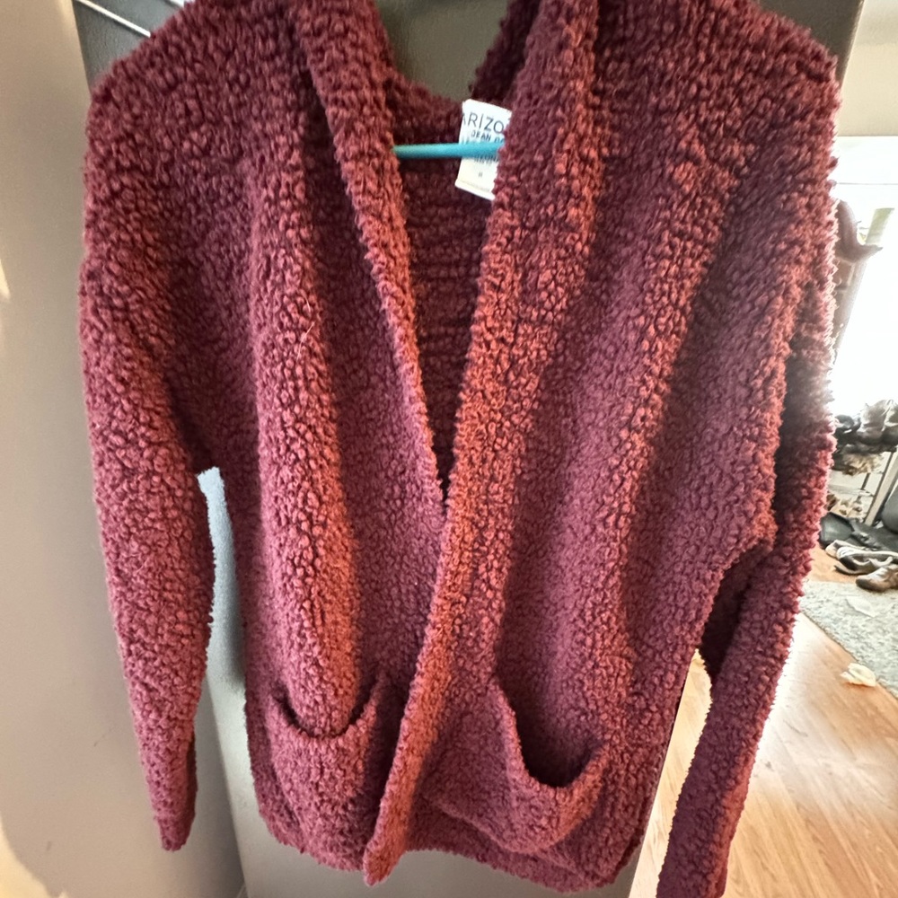 Open Front chunky sweater
